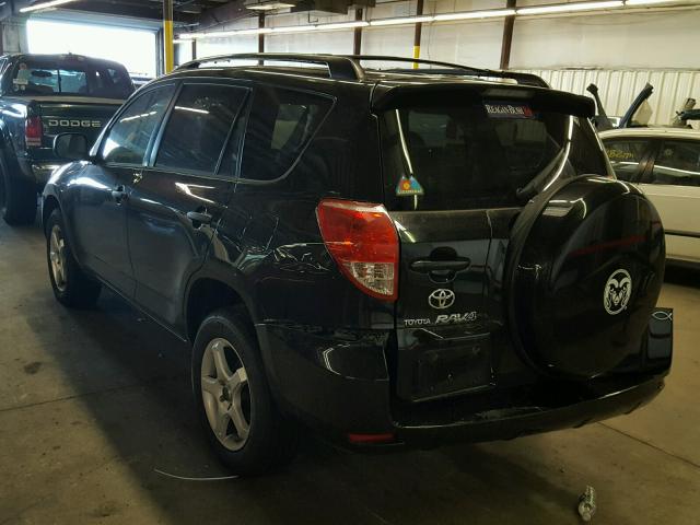 JTMBD33V865018330 - 2006 TOYOTA RAV4 BLACK photo 3