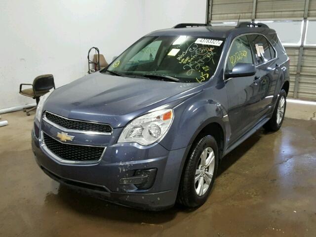 2GNALDEK7D6432215 - 2013 CHEVROLET EQUINOX LT BLUE photo 2