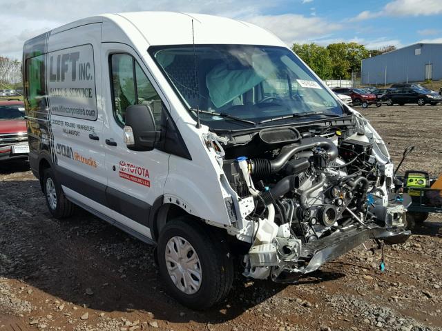 1FTYR1CM3HKB18542 - 2017 FORD TRANSIT WHITE photo 1