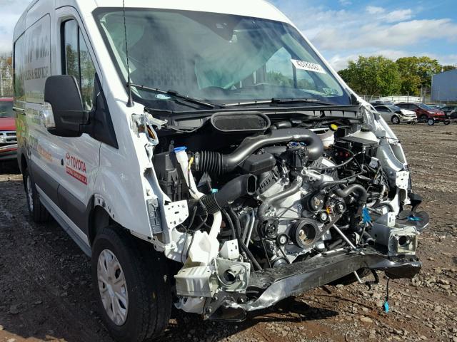 1FTYR1CM3HKB18542 - 2017 FORD TRANSIT WHITE photo 9