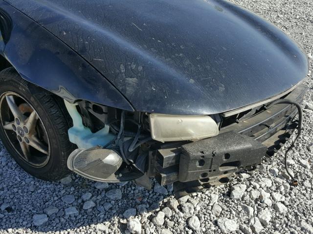 1G2WP52K3XF315775 - 1999 PONTIAC GRAND PRIX Чорний фото 9