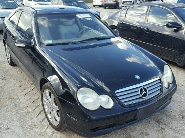 WDBRN64JX3A502655 - 2003 MERCEDES-BENZ C 320 SPOR BLACK photo 1