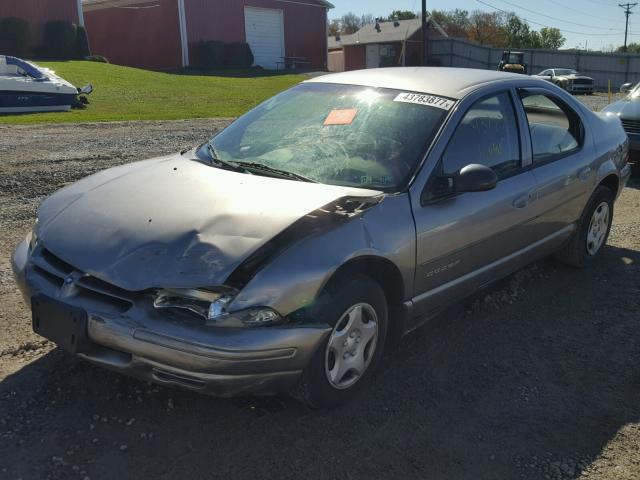 1B3EJ46X4WN323740 - 1998 DODGE STRATUS SILVER photo 2