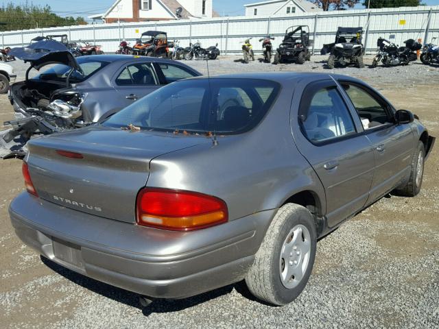 1B3EJ46X4WN323740 - 1998 DODGE STRATUS SILVER photo 4