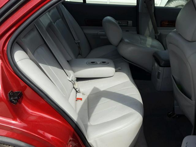 1LNHM86S74Y608552 - 2004 LINCOLN LS 红色 照片 6
