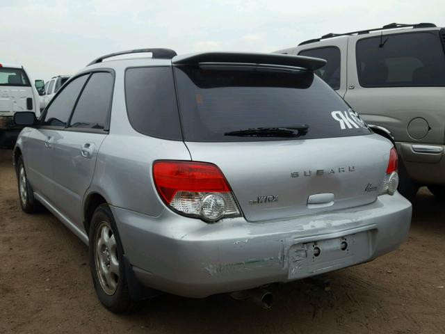 JF1GG65534G813532 - 2004 SUBARU IMPREZA TS SILVER photo 3