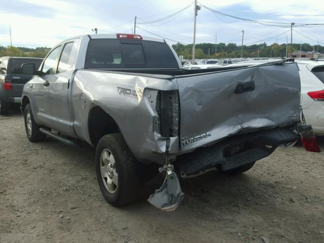 5TFUY5F15DX305059 - 2013 TOYOTA TUNDRA GRAY photo 3