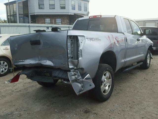 5TFUY5F15DX305059 - 2013 TOYOTA TUNDRA GRAY photo 4