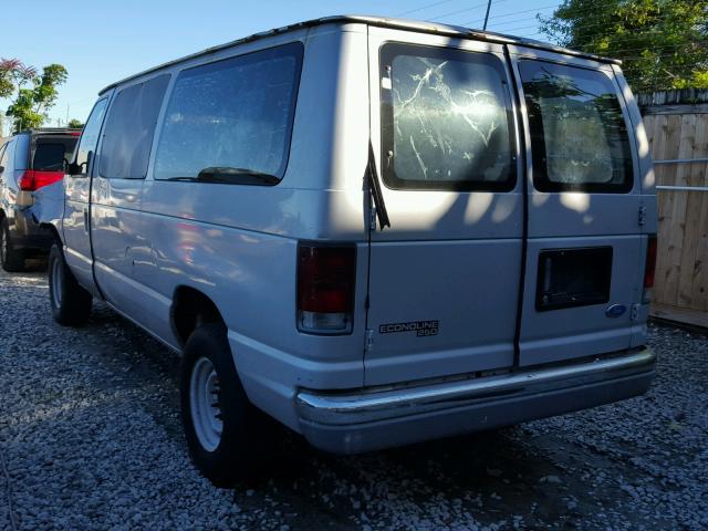 1FTFE2422VHA17054 - 1997 FORD ECONOLINE GRAY photo 3