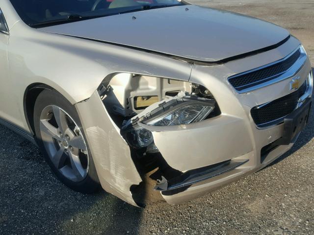 1G1ZC5E13BF309032 - 2011 CHEVROLET MALIBU 1LT BEIGE photo 9