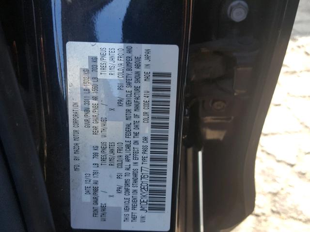 JM1DE1KY2E0176177 - 2014 MAZDA MAZDA2 SPO 黑色 照片 10