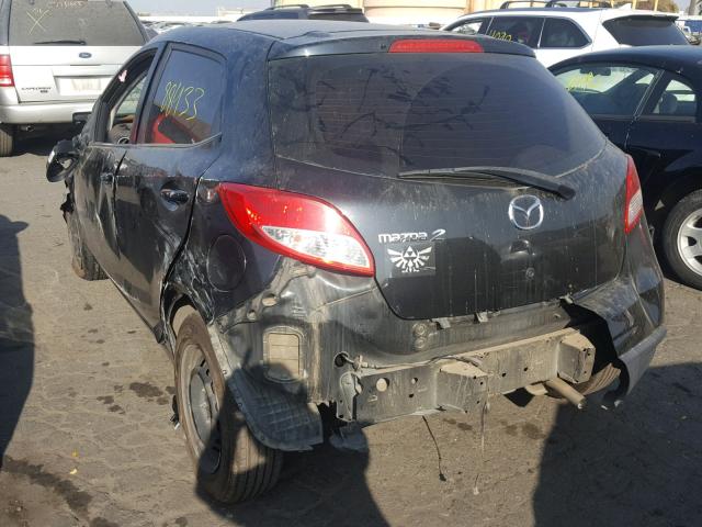 JM1DE1KY2E0176177 - 2014 MAZDA MAZDA2 SPO 黑色 照片 3