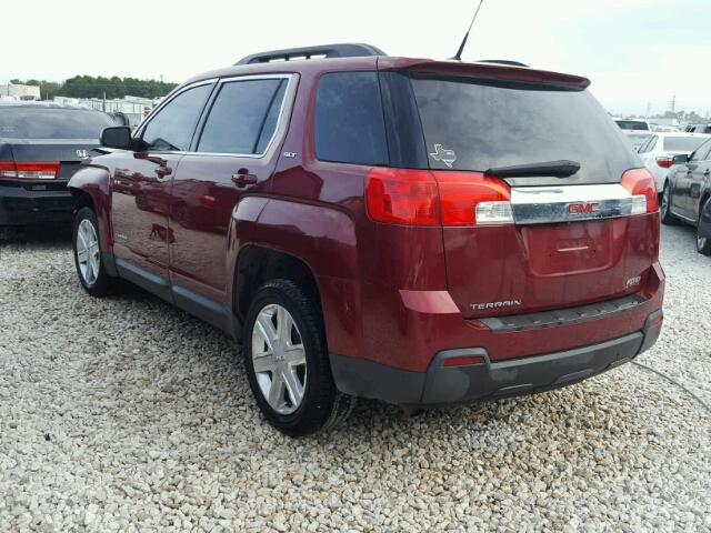 2CTALFEWXA6399377 - 2010 GMC TERRAIN SL RED photo 3