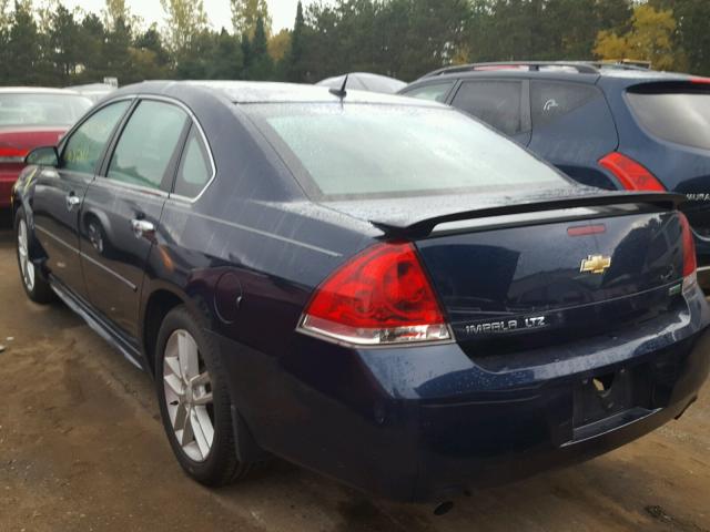 2G1WC5E31C1203966 - 2012 CHEVROLET IMPALA BLUE photo 3