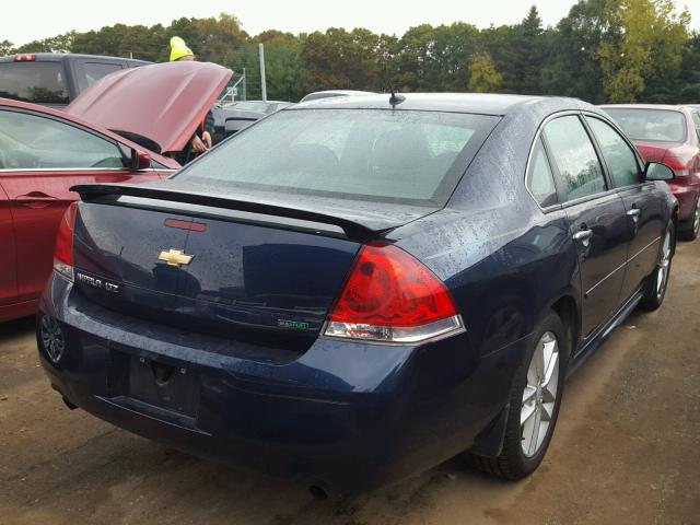 2G1WC5E31C1203966 - 2012 CHEVROLET IMPALA BLUE photo 4