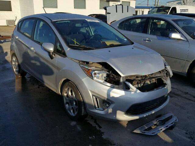 3FADP4FJ9CM106894 - 2012 FORD FIESTA SILVER photo 1