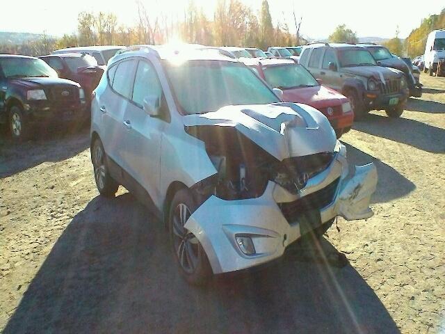 KM8JUCAG7EU887825 - 2014 HYUNDAI TUCSON GLS GRAY photo 1