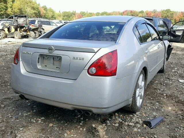 1N4BA41E06C859920 - 2006 NISSAN MAXIMA SE GRAY photo 4