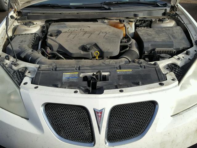 1G2ZH18N074103044 - 2007 PONTIAC G6 GT WHITE photo 7