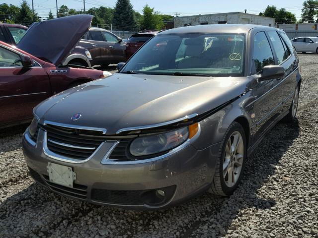 YS3EH59G663502152 - 2006 SAAB 9-5 AERO GRAY photo 2