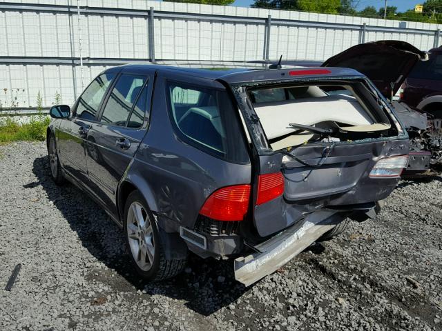 YS3EH59G663502152 - 2006 SAAB 9-5 AERO GRAY photo 3