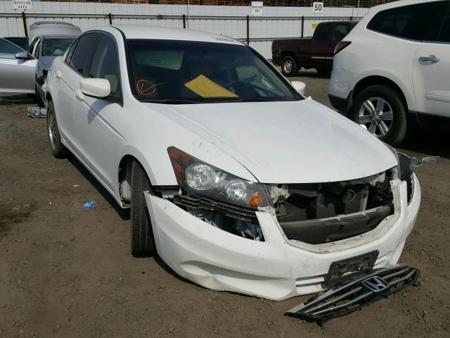 1HGCP2F30BA107117 - 2011 HONDA ACCORD LX WHITE photo 1