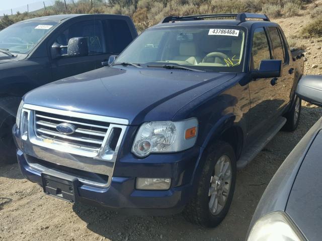 1FMEU53K57UA20571 - 2007 FORD EXPLORER S BLUE photo 2