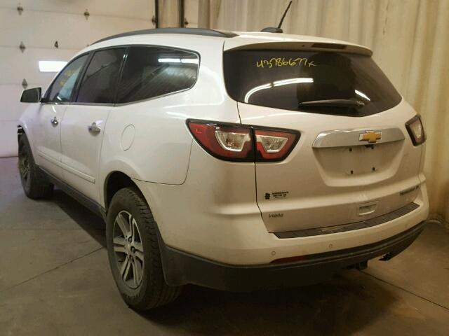 1GNKVGKD7GJ107710 - 2016 CHEVROLET TRAVERSE L WHITE photo 3