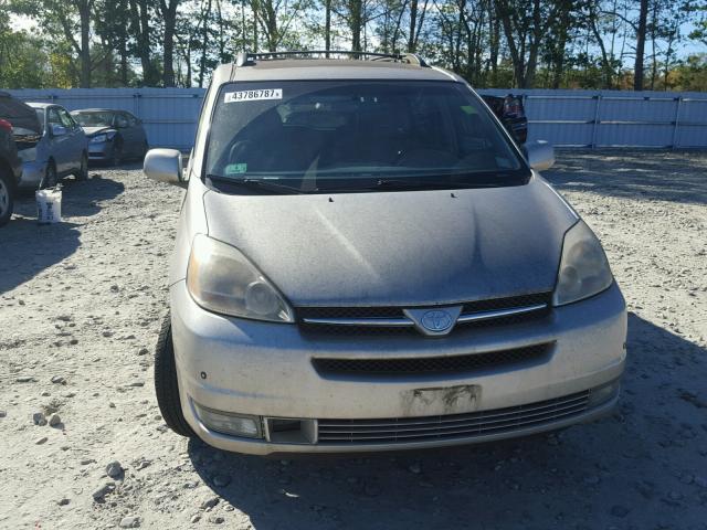 5TDBA22CX5S045024 - 2005 TOYOTA SIENNA XLE GRAY photo 9