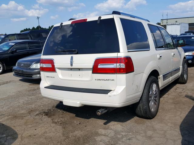 5LMFU28577LJ09583 - 2007 LINCOLN NAVIGATOR 白色 照片 4