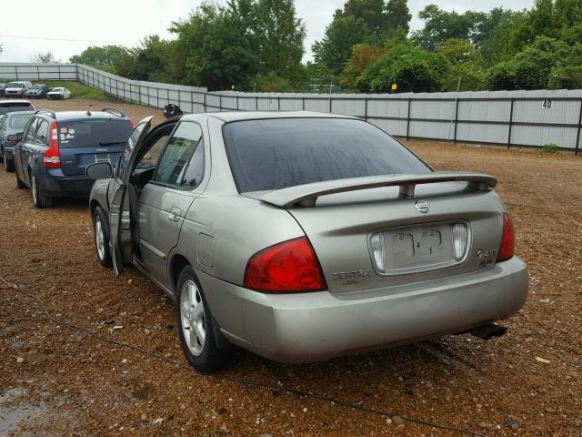 3N1AB51A64L737993 - 2004 NISSAN SENTRA 2.5 SILVER photo 3