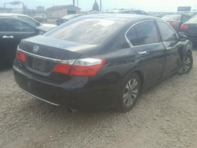 1HGCR2F34DA249905 - 2013 HONDA ACCORD LX 黑色 照片 4