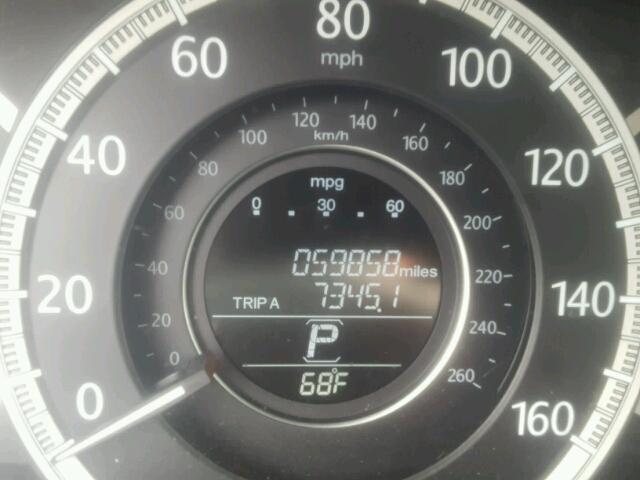 1HGCR2F34DA249905 - 2013 HONDA ACCORD LX 黑色 照片 8