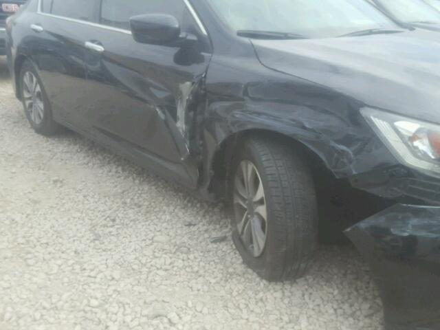 1HGCR2F34DA249905 - 2013 HONDA ACCORD LX 黑色 照片 9