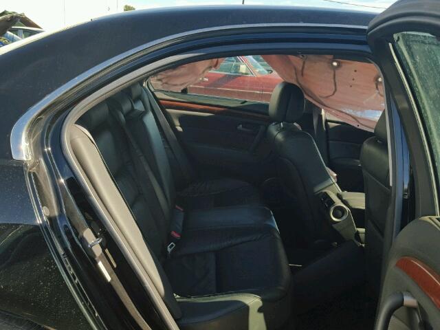 JH4KB16617C002111 - 2007 ACURA RL შავი ფოტო 6