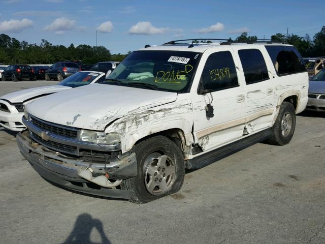 3GNEC16Z64G297938 - 2004 CHEVROLET SUBURBAN C WHITE photo 2