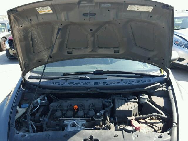 2HGFA16578H526800 - 2008 HONDA CIVIC GRAY photo 7