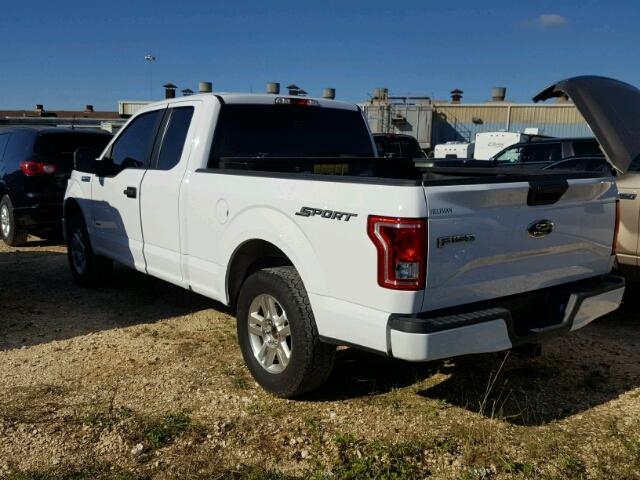 1FTEX1CP2FKF21640 - 2015 FORD F150 WHITE photo 3