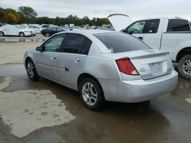 1G8AL52F94Z118828 - 2004 SATURN ION LEVEL SILVER photo 3
