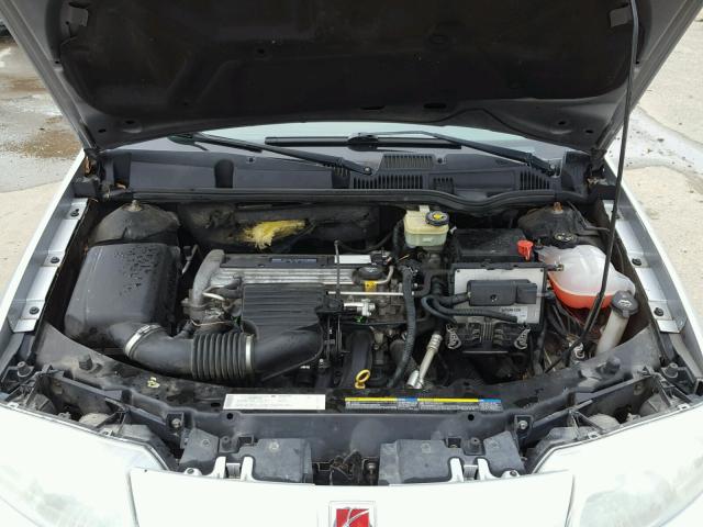 1G8AL52F94Z118828 - 2004 SATURN ION LEVEL SILVER photo 7