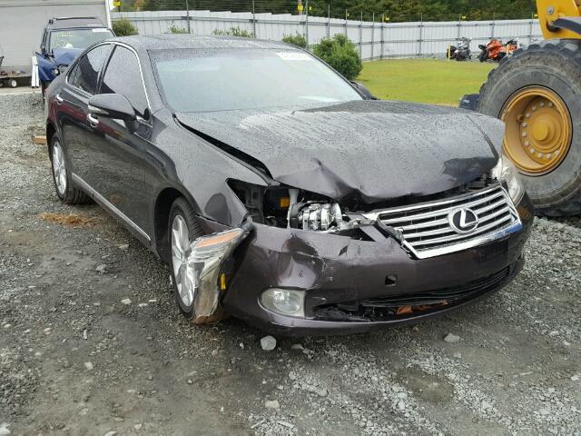 JTHBK1EG1A2361224 - 2010 LEXUS ES 350 BLACK photo 1