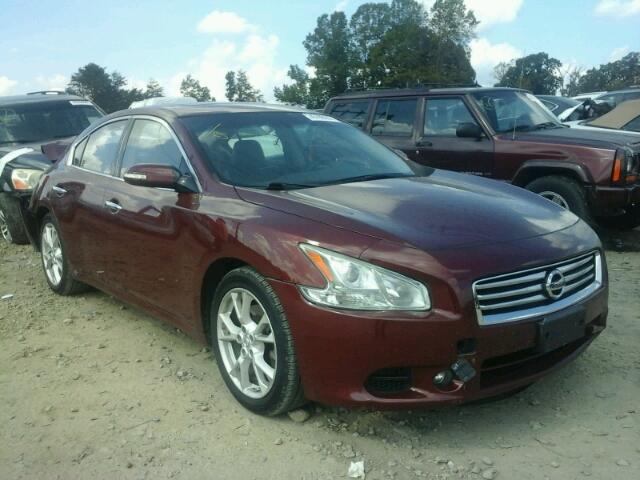 1N4AA5AP1DC827770 - 2013 NISSAN MAXIMA S BURGUNDY photo 1