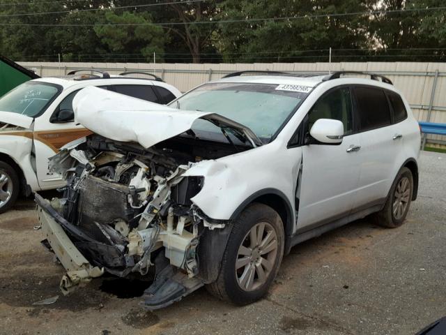 4S4WX9KD5A4400538 - 2010 SUBARU TRIBECA LI WHITE photo 2