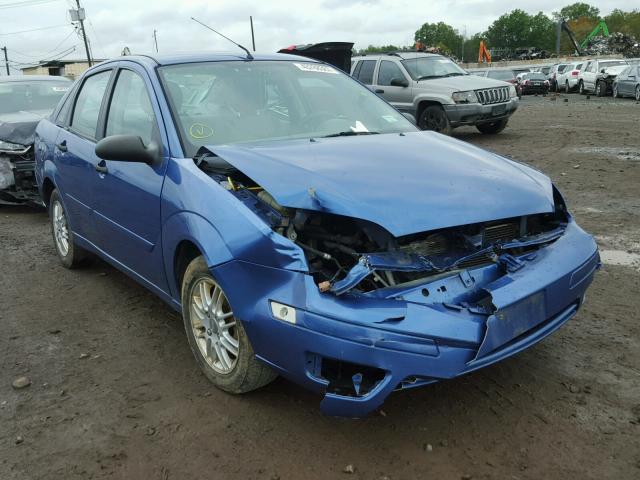 1FAFP34N25W261380 - 2005 FORD FOCUS BLUE photo 1