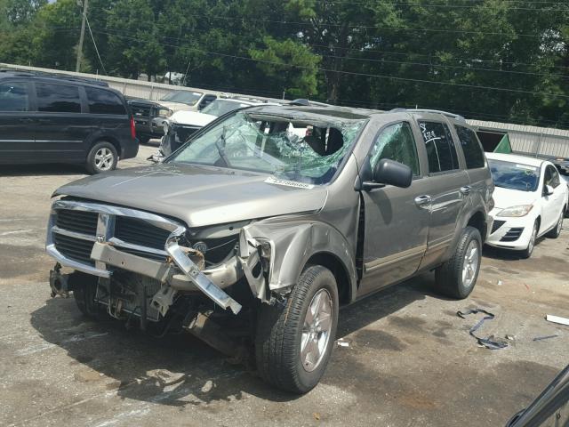 1D4HD58206F189560 - 2006 DODGE DURANGO LI GRAY photo 2