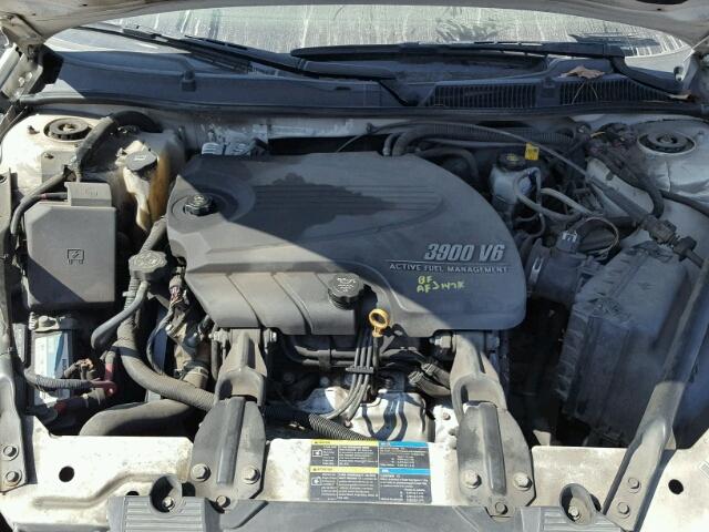 2G1WC583X81210837 - 2008 CHEVROLET IMPALA LT WHITE photo 7