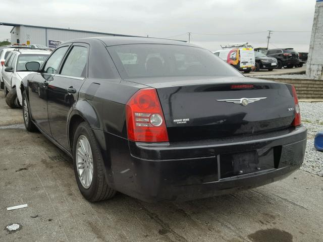 2C3LA43D19H544004 - 2009 CHRYSLER 300 LX BLACK photo 3