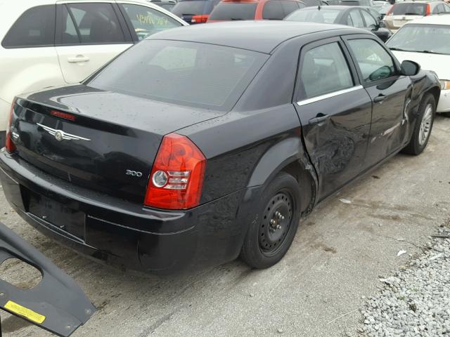 2C3LA43D19H544004 - 2009 CHRYSLER 300 LX BLACK photo 4