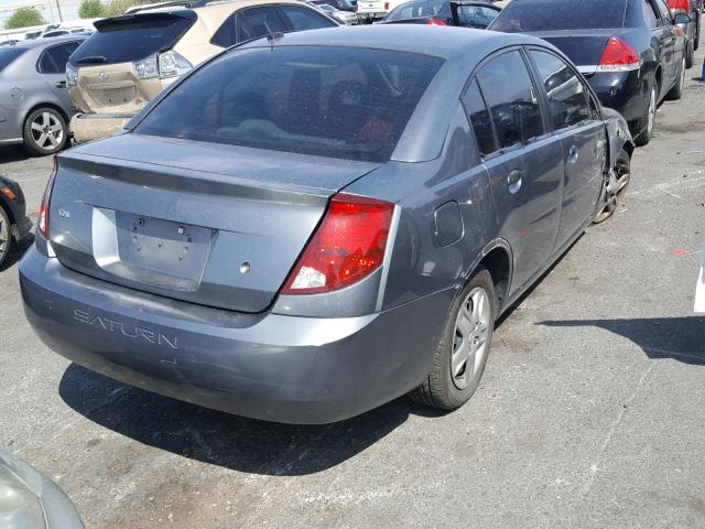 1G8AJ55FX7Z135336 - 2007 SATURN ION LEVEL CHARCOAL photo 4