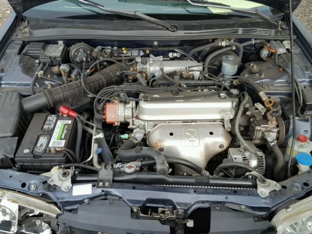 JHMCD5635VC021642 - 1997 HONDA ACCORD LX BLUE photo 7